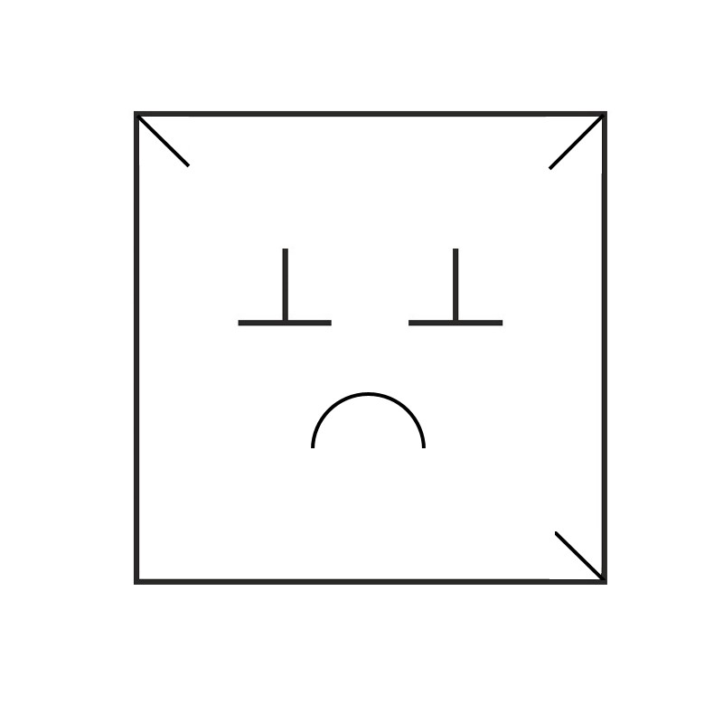 Caja HUESCA roja, juego + cadena 65x65x29 mm.